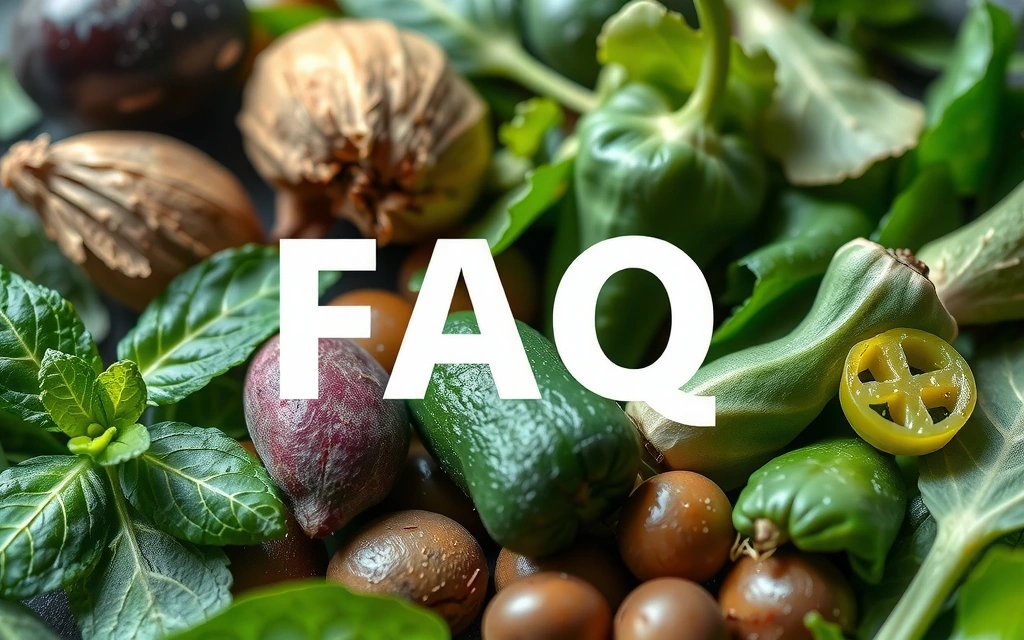 Close-up of fresh, natural herbs and botanical ingredients, symbolizing purity and organic sourcing.